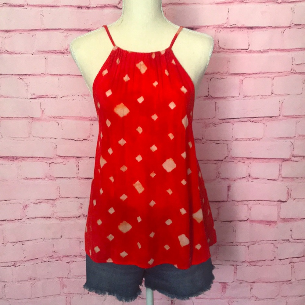 Billabong Red Flowy Halter